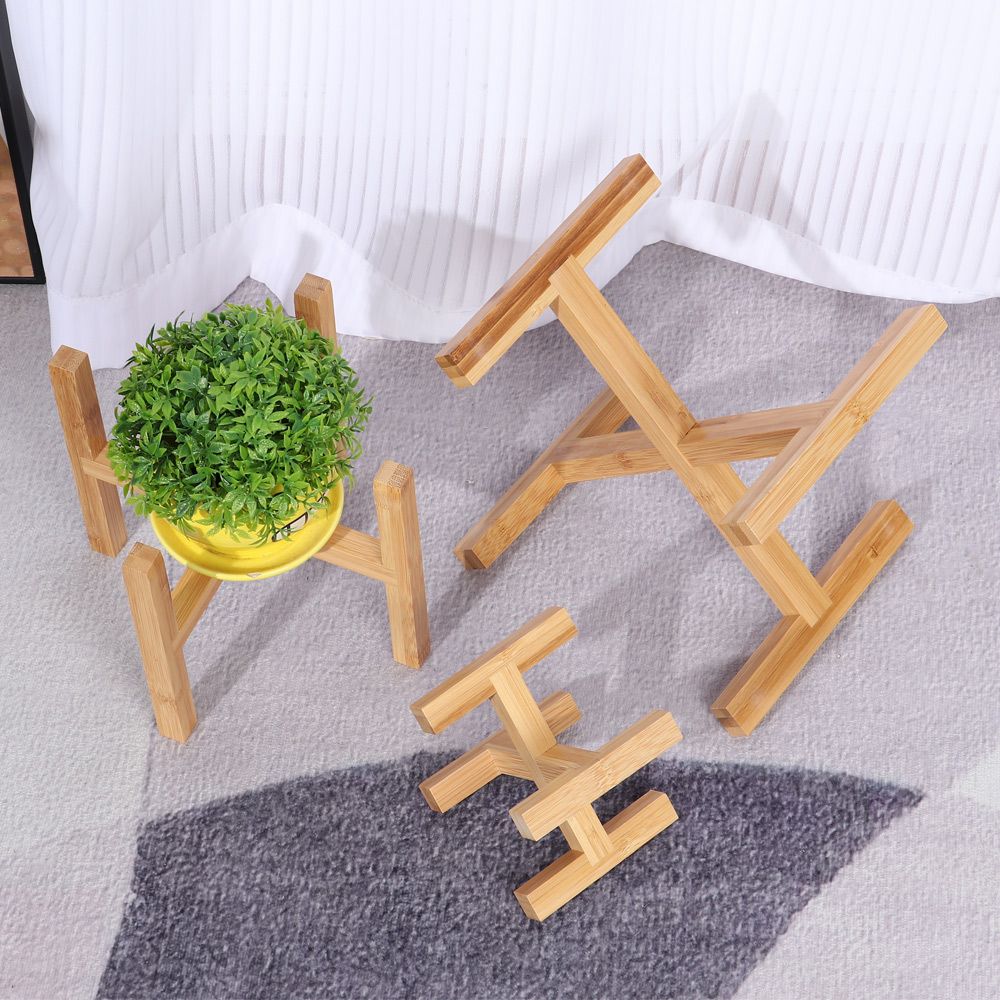 Floor-Standing Wood Flowerpot  - Bonsai Garden Indoor avaliação e preço