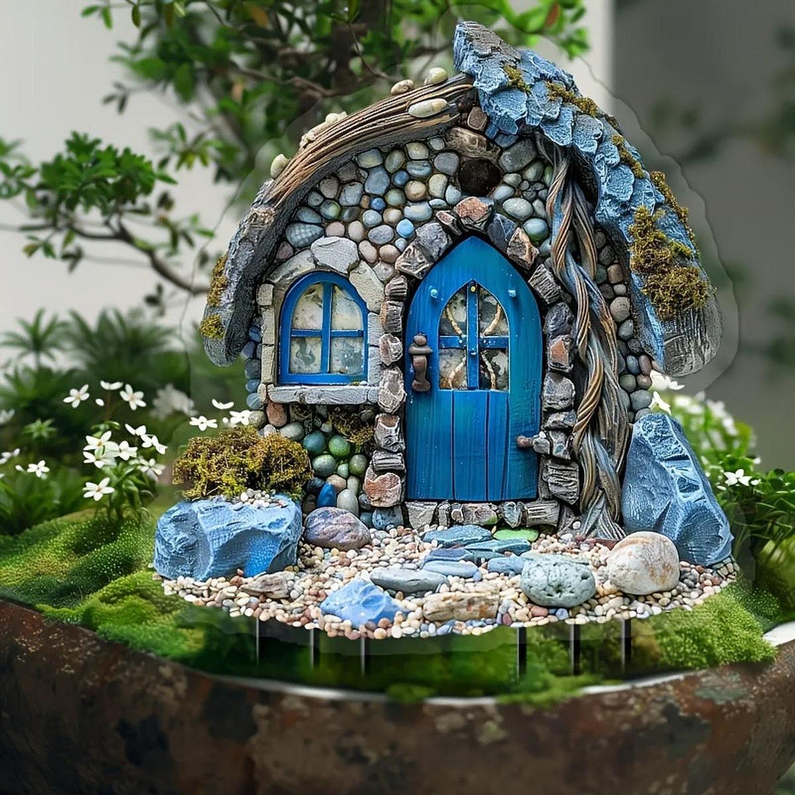 Estaca Decorativa para Jardim  - Bonsai Garden Backyard avaliação e preço