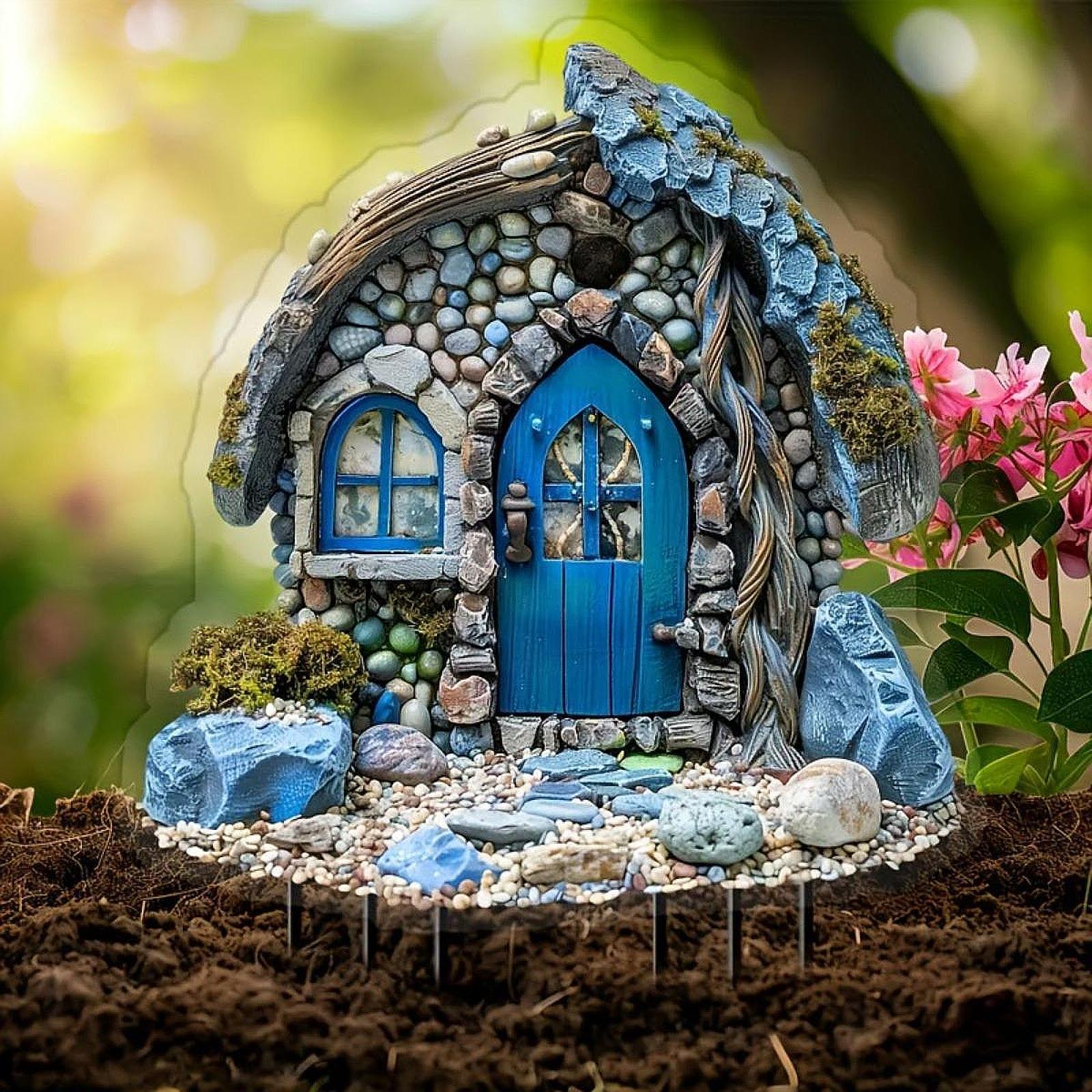 Estaca Decorativa para Jardim  - Bonsai Garden Backyard avaliação e preço